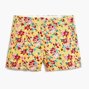 Women's J. Crew Printed 5" Basketweave Short